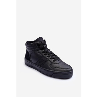 Črne visoke moške superge Big Star