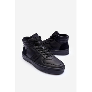 Črne visoke moške superge Big Star