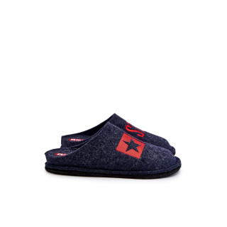 Moški temno modri natikači iz filca Big Star