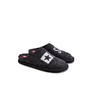 Moški copati iz filca Big Star črni