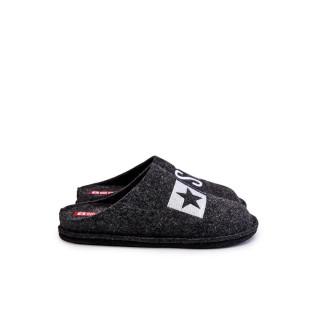 Moški copati iz filca Big Star črni