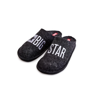 Moški copati iz filca Big Star črni