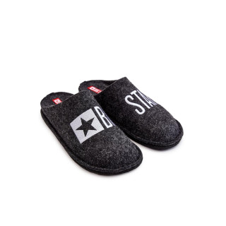 Moški copati iz filca Big Star črni