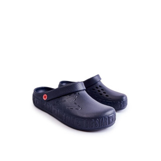 Temno modri moški crocsi Big Star