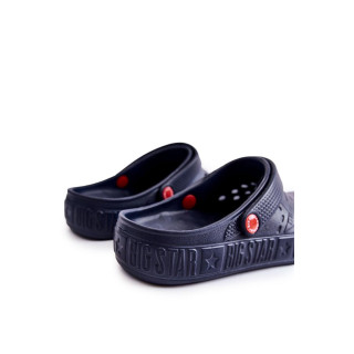 Temno modri moški crocsi Big Star