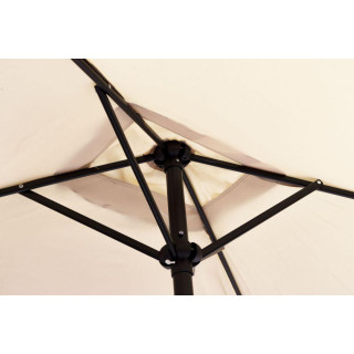 Pravokoten bež senčnik z nagibom