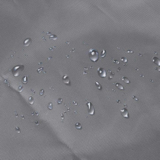 Siva nepremočljiva ponjava za sončenje - 4x4x4 m