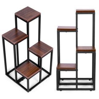 Moderno stojalo za rože v temni barvi