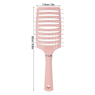 Roza krtača za dvig las pri koreninah