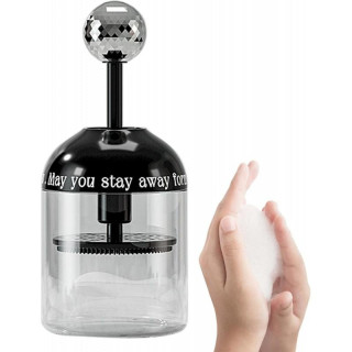 Črna elegantna posodica za penjenje kozmetike