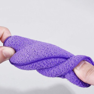 Gobica za čiščenje obraza, nežni piling - 2 kom