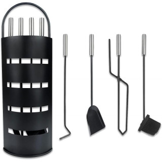 Stojalo z dodatki za kamin