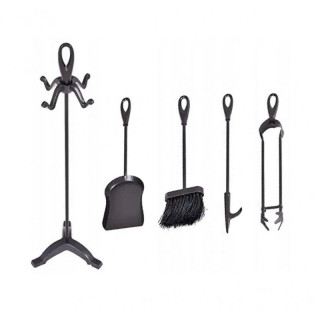 Stojalo z dodatki za kamin