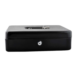 Velika črna kovinska blagajna/sef