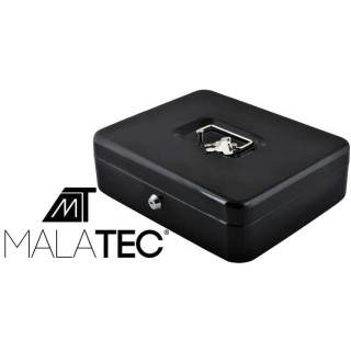 Velika črna kovinska blagajna/sef