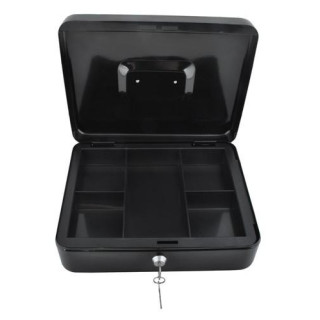 Velika črna kovinska blagajna/sef