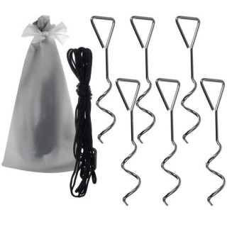 Modro-siv šotor za plažo - 220x120x120cm