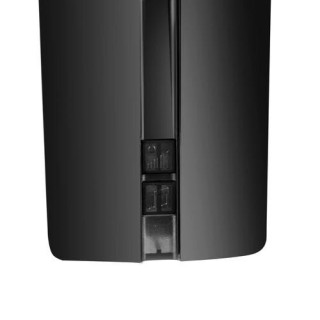 Črn vodotesen brezžični zvonec