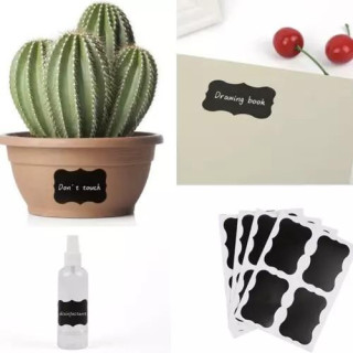 Samolepilne etikete z belim peresom