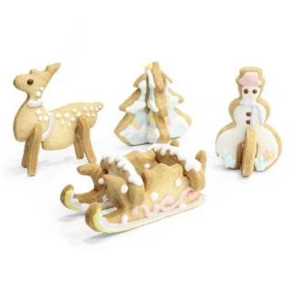 Set božičnih modelčkov za piškote