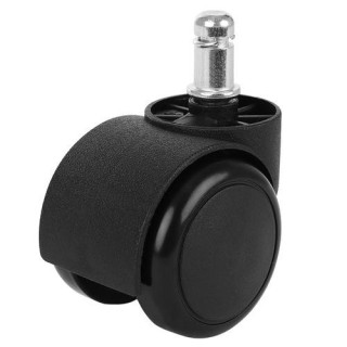 Pisarniški stol s taburejem krem barve