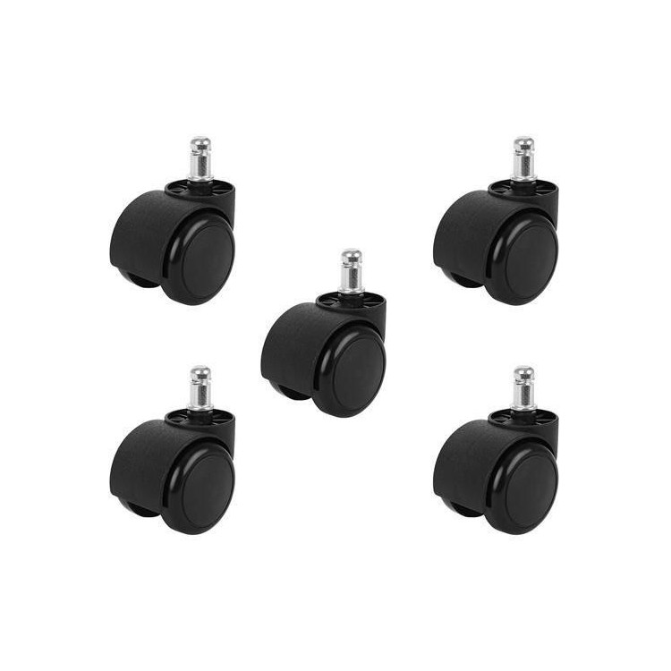Nadomestna črna kolesa za pisarniški stol