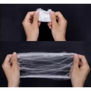 Umetna pajkova mreža + 2 pajka