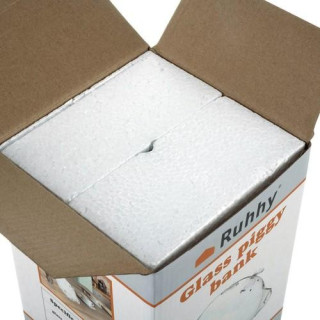 Prosojni stekleni prašiček - prašiček