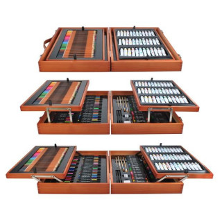 Set za barvanje 177 elementov v kovčku