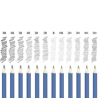 Set za skiciranje 74 kos