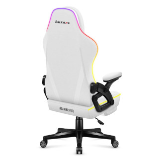 Bel gaming stol Huzaro FORCE 4.6 WHITE RGB SMART