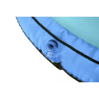 Napihljivo kolo z naslonjalom