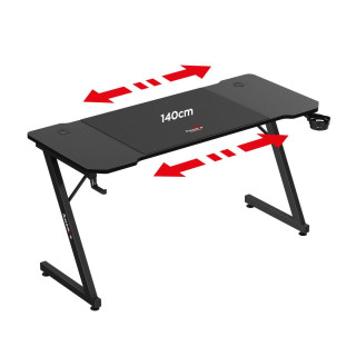 Črna igralna miza Huzaro HERO 3.3 BLACK