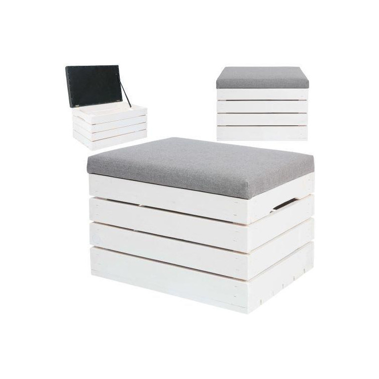 Lesen stolček s prostorom za shranjevanje