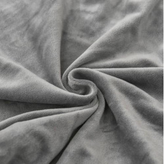 Prevleka za stol iz sivega velurja