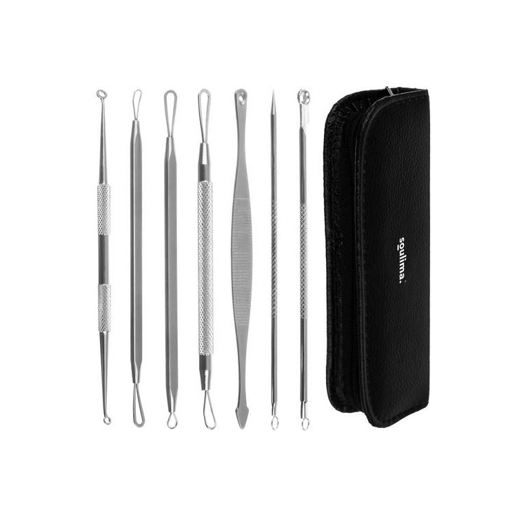 Žličke za odstranjevanje ogrcev - set 7 kom