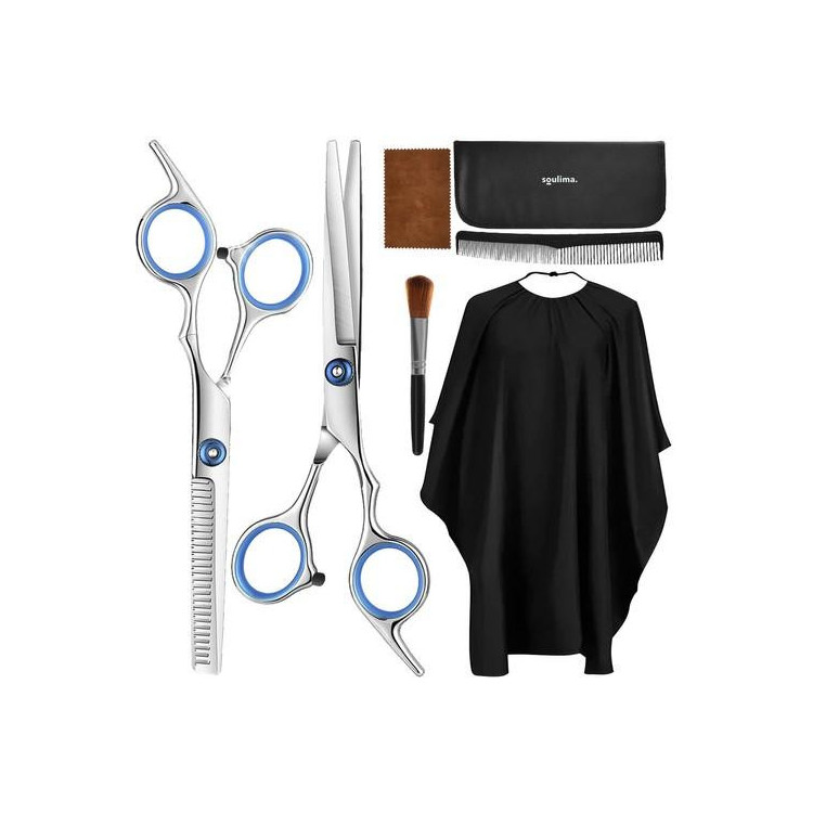 Frizerske škarje 2 kom + pribor