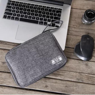 Organizator kablov v sivi barvi