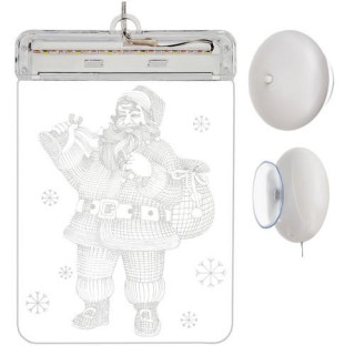 3D LED vitraž - Božiček