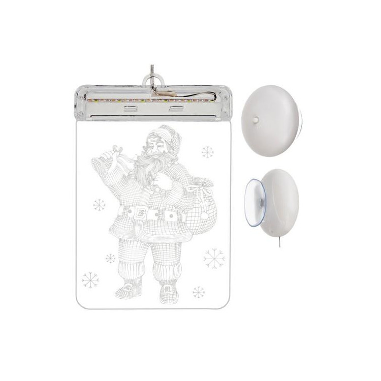 3D LED vitraž - Božiček