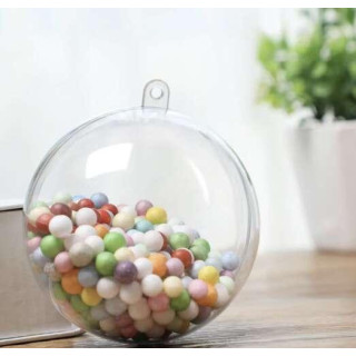 Prozorne kroglice s premerom 10 cm - 5 kosov