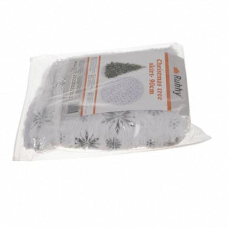 Bela preproga pod jelko - 90 cm