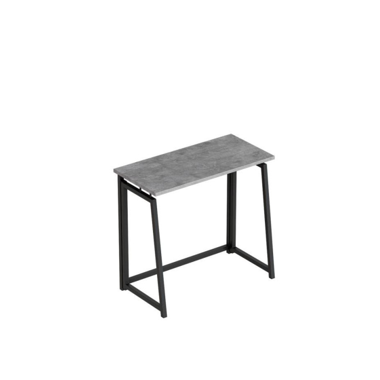 Zložljiva siva pisalna miza Mark Adler LEADER 1.5 GREY
