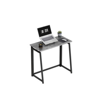 Zložljiva siva pisalna miza Mark Adler LEADER 1.5 GREY
