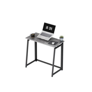 Zložljiva siva pisalna miza Mark Adler LEADER 1.5 GREY