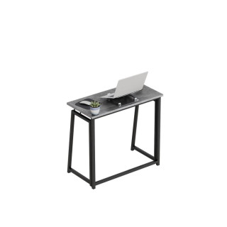 Zložljiva siva pisalna miza Mark Adler LEADER 1.5 GREY