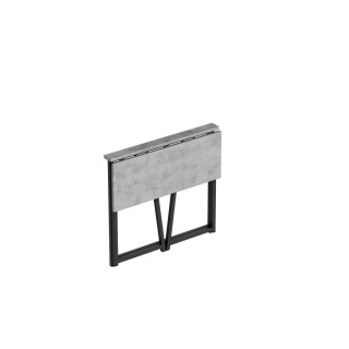 Zložljiva siva pisalna miza Mark Adler LEADER 1.5 GREY