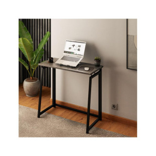 Zložljiva siva pisalna miza Mark Adler LEADER 1.5 GREY