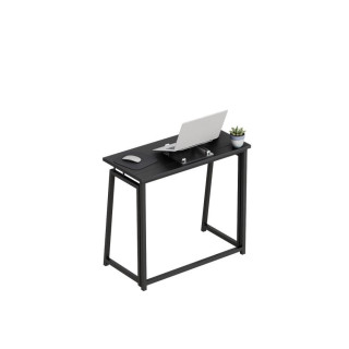 Črna zložljiva pisalna miza Mark Adler LEADER 1.5 BLACK