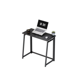 Črna zložljiva pisalna miza Mark Adler LEADER 1.5 BLACK
